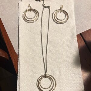 Kenneth Cole New York Gold and Silver Necklace Set